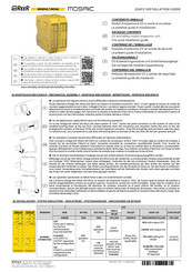 Reer Mosaic MO4L Quick Installation Manual