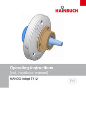 Hainbuch T812 Operating Instructions Manual