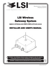 LSI GS005 Installer And User Manual