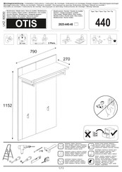 Baur OTIS 2025-4 -48 Installation Instructions Manual