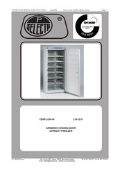 JP Selecta TEMPLOW-M Instruction Manual