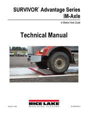 Rice Lake SURVIVOR Advantage Series Technical Manual