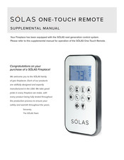 Solas One-Touch Remote Supplemental Manual