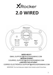 XROCKER 2.0 WIRED Manual