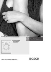 Bosch WFL 1262 Instruction Manual And Installation Instructions