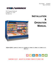 Kysor/Warren D6L3, QD6H3 Installation & Operation Manual