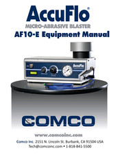 Comco AccuFlo AF10-E Equipment Manual
