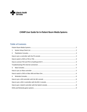 alberta CHIMP User Manual
