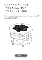 Kuppersbusch EKW Series Operating And Installation Instructions
