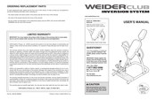 WEIDER CLUB WEBE1996.1 User Manual