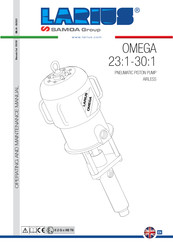 Samoa LARIUS OMEGA Operating And Maintenance Manual