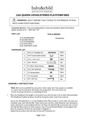 Baby&Child lea queen Assembly Instructions