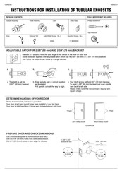 Miseno MLK3090BK Instructions For Installation