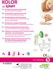 DTF MEDICAL Kitett KOLOR Quick Start Manual