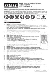 Sealey SM353CE.V3 Instructions Manual