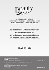 BEAUTY JATA PS1024 Instructions For Use Manual