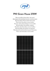PNI Green House 370W Manual