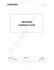 Acrosser Technology AR-ES5495 Installation Manual