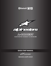 Alpinestars A-Connect Quick Start Manual