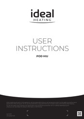 Ideal Heating POD HIU User Instructions