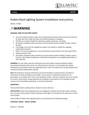 Lumitec Kraken 101638 Installation Instructions Manual