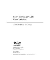 Sun Microsystems StorEdge L280 User Manual