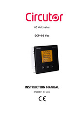 Circutor DCP-96 Vac Instruction Manual