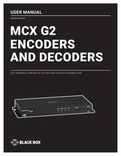 Black Box MCXG2 Series User Manual