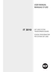 RCF IT 3010 User Manual