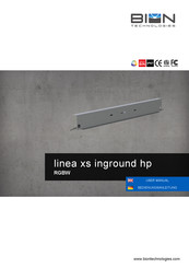 BION TECHNOLOGIES linea xs inground hp User Manual