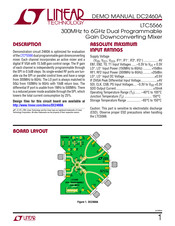 Linear Technology DC2460A Demo Manual