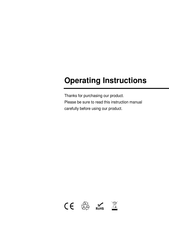 Global Sources MX88 Operating Instructions Manual