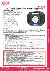 BGS technic 85332 Instruction Manual