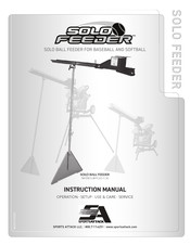 Sports Attack Solo Feeder Instruction Manual