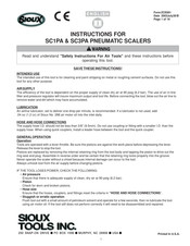 Sioux Tools SC3PA Instructions Manual