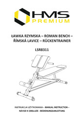 HMS Premium LSR8311 Manual Instruction