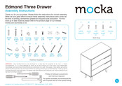 Mocka Edmond Three Assembly Instructions Manual