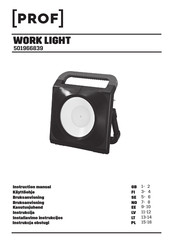 PROF 501966839 Instruction Manual