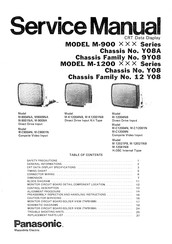 Panasonic M-12004NB Service Manual