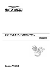 MOTO GUZZI V85 E4 Service Station Manual