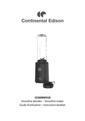 CONTINENTAL EDISON CESMBBF01B Instruction Booklet