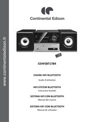 CONTINENTAL EDISON CEHFSBT17B4 Instruction Booklet