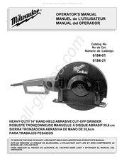 Milwaukee 6184-01 Operator's Manual