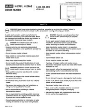 U-Line H-2961 Manual