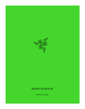 Razer Seiren BT Master Manual