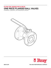 Bray RF15 Installation, Operation And Maintenance Manual