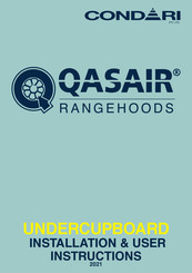 Condari QASAIR NDCH 120L Installation & User's Instructions