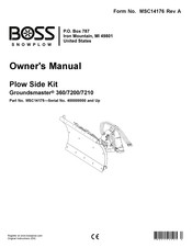 Boss Snowplow MSC14175 Owner's Manual