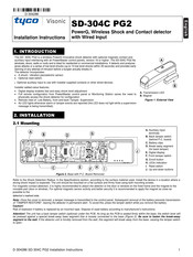 Tyco SD-304C PG2 Installation Instructions Manual