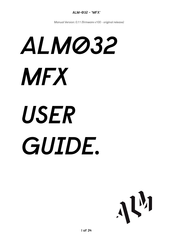 ALM MFX User Manual